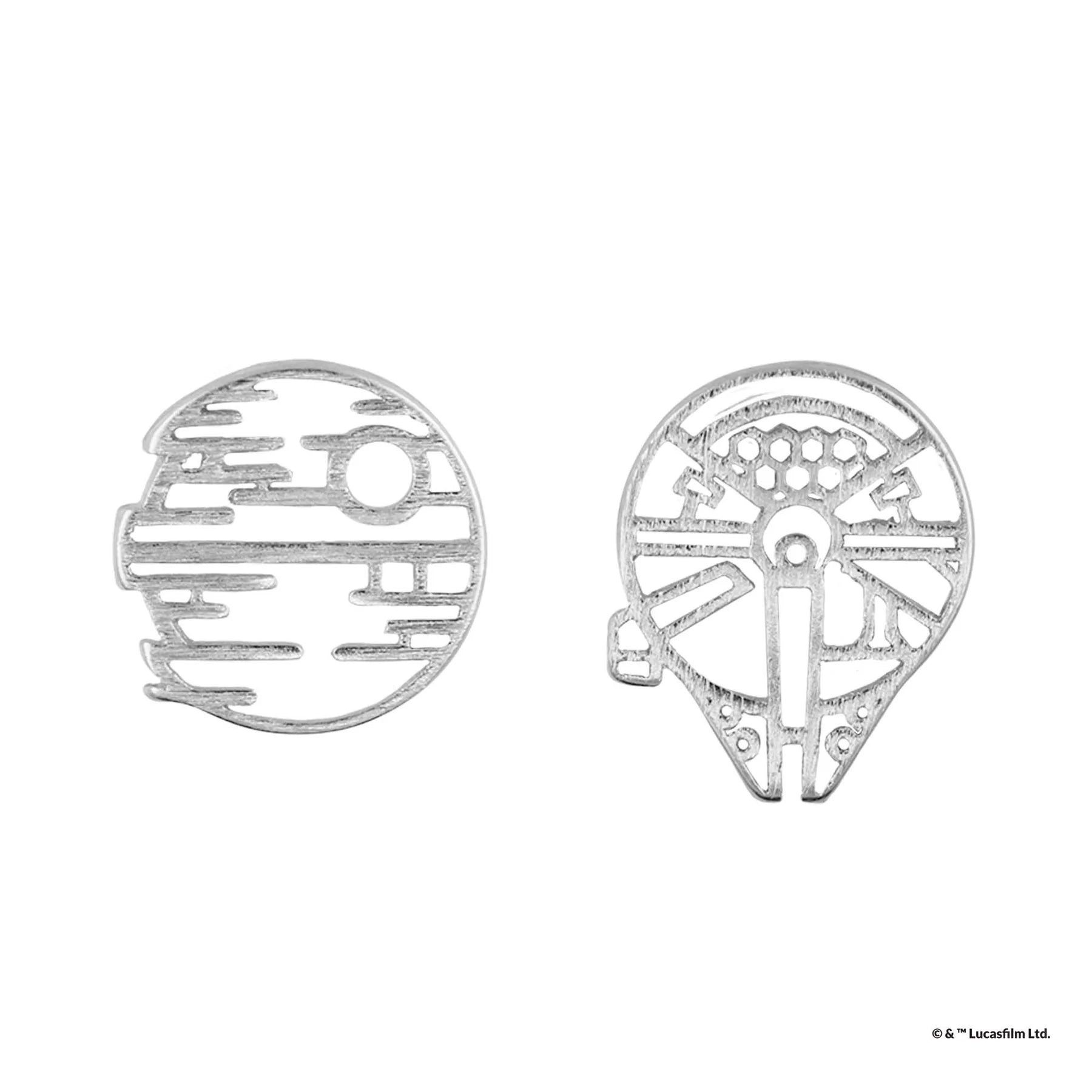 Short Story - Star Wars Earring Death Star Silver