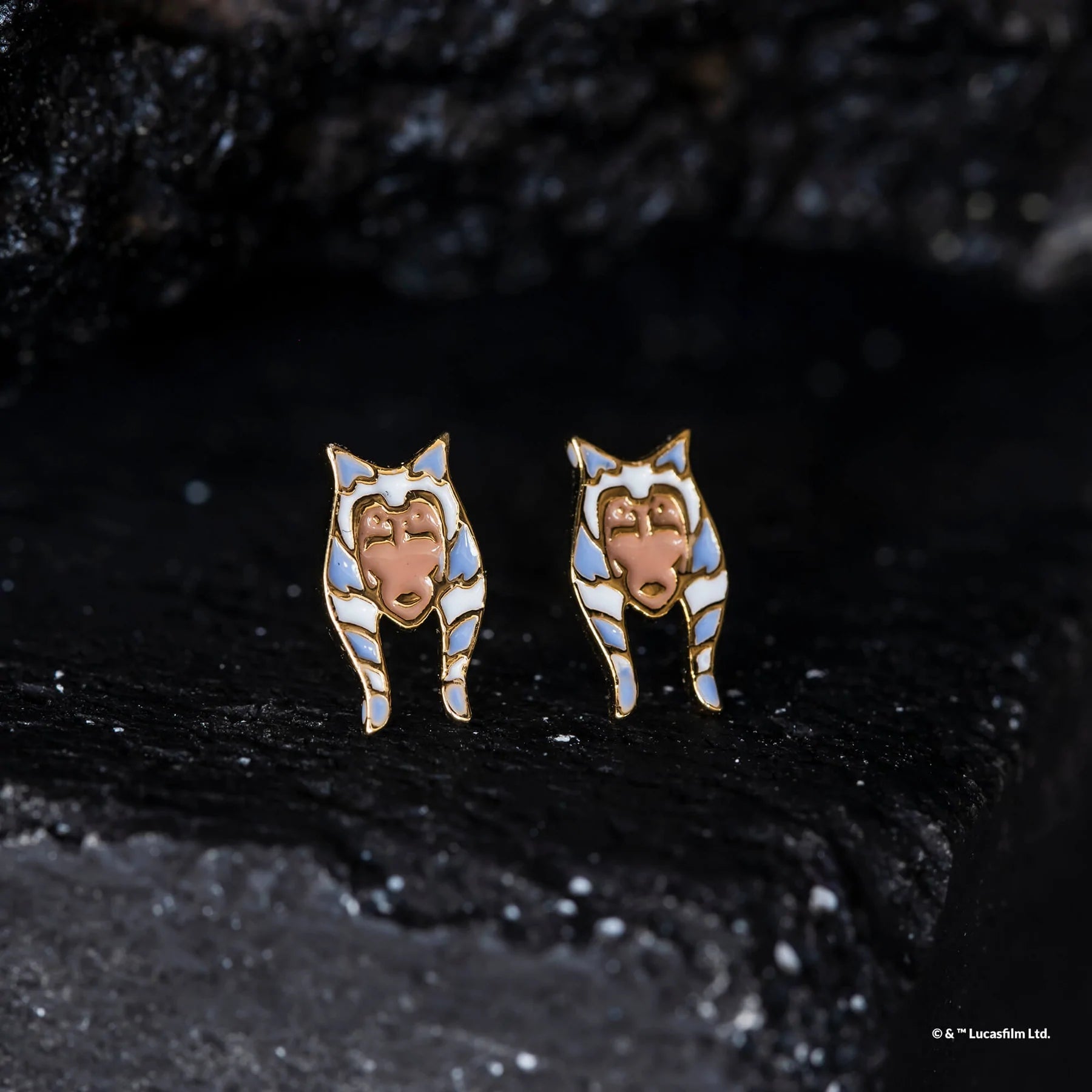 Short Story - Star Wars Earring Epoxy Ahsoka