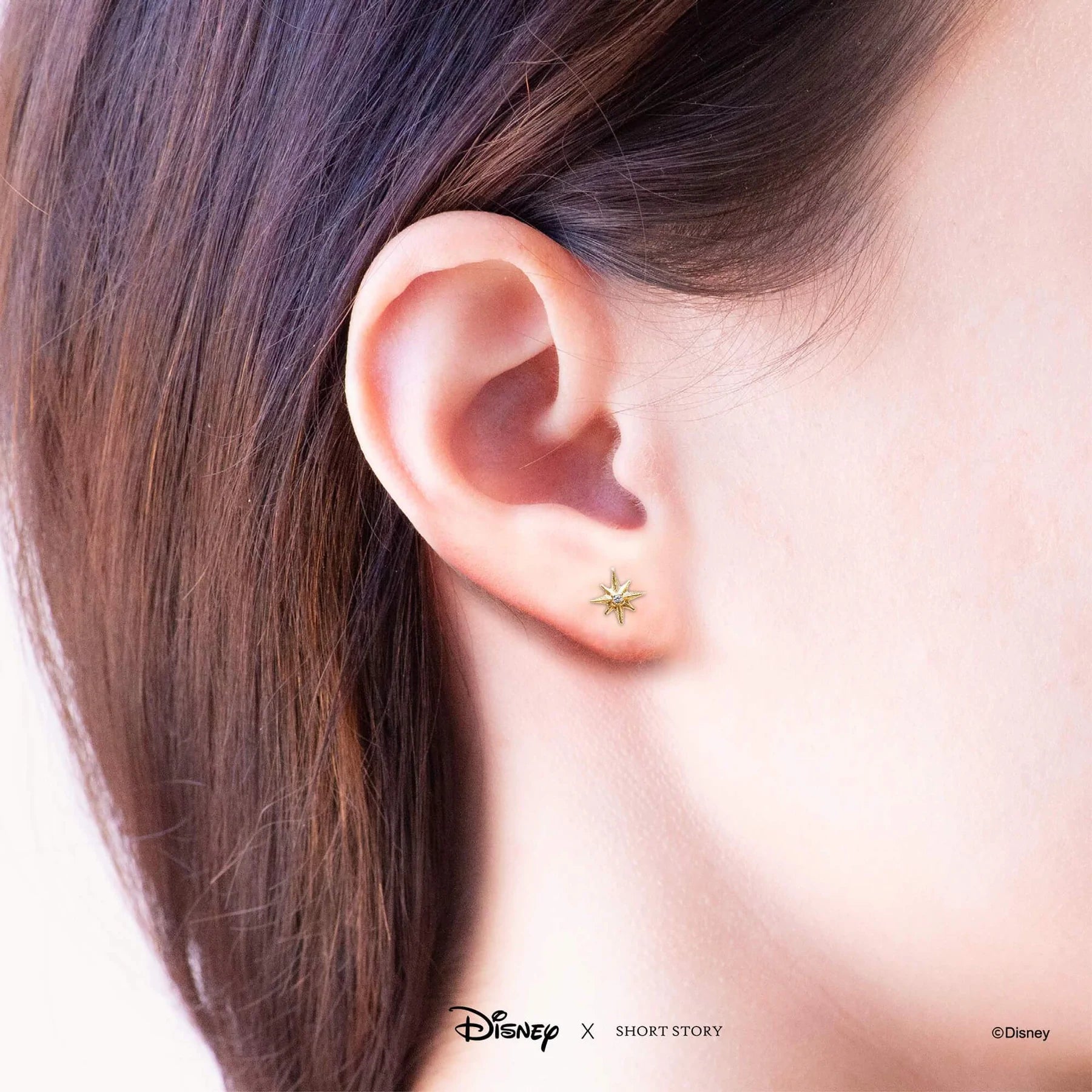 Short Story - Disney Earring Diamante Tinkerbell and Star