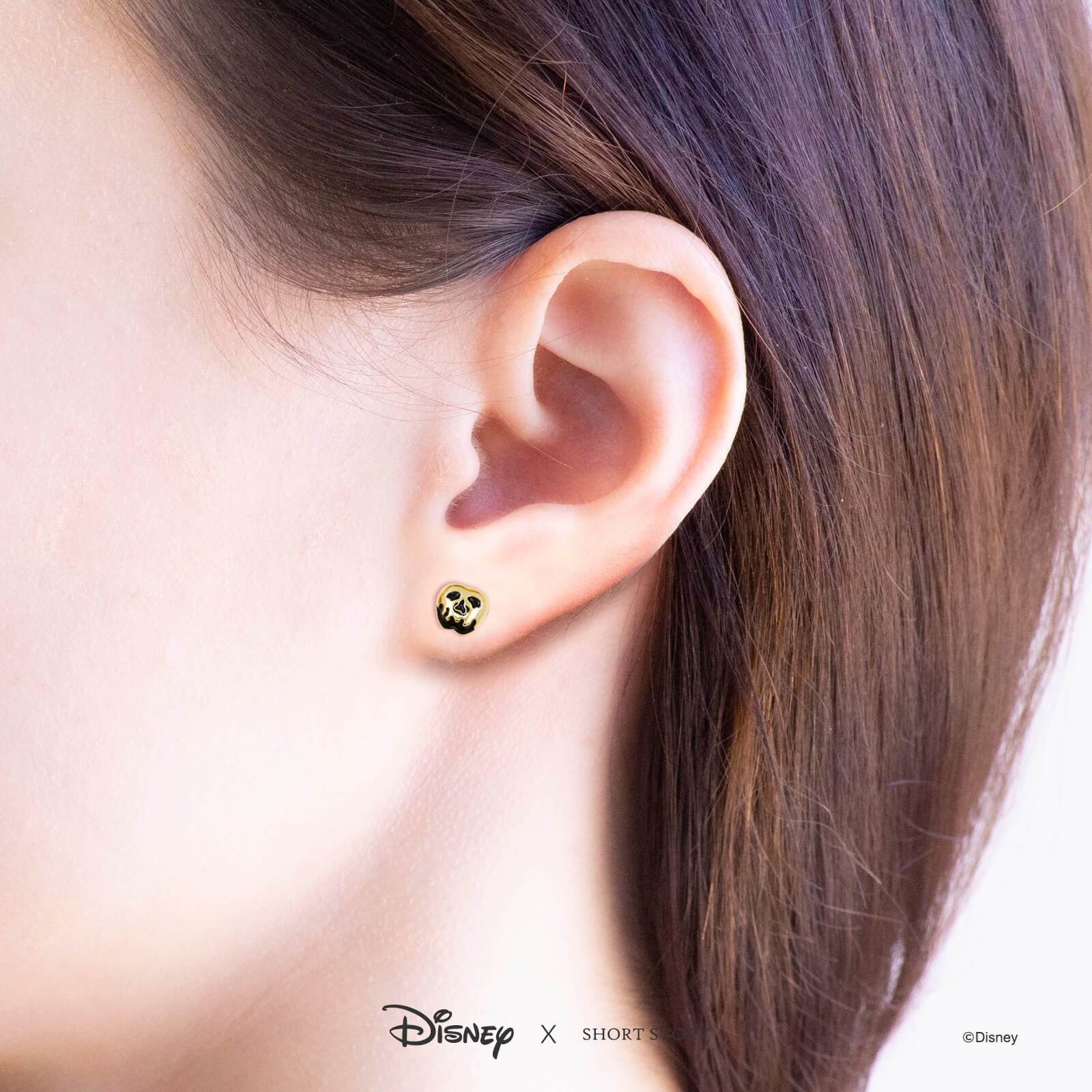 Short Story - Disney Earring Epoxy Evil Queen Toxic Apple