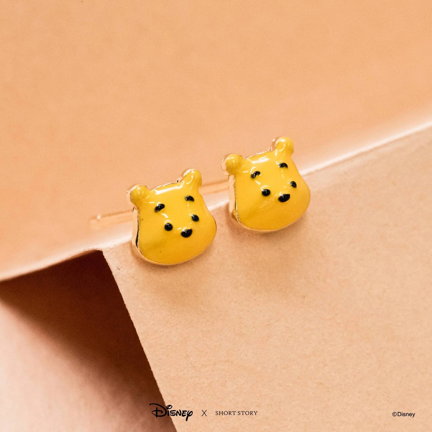 Short Story - Disney Earring Epoxy Pooh