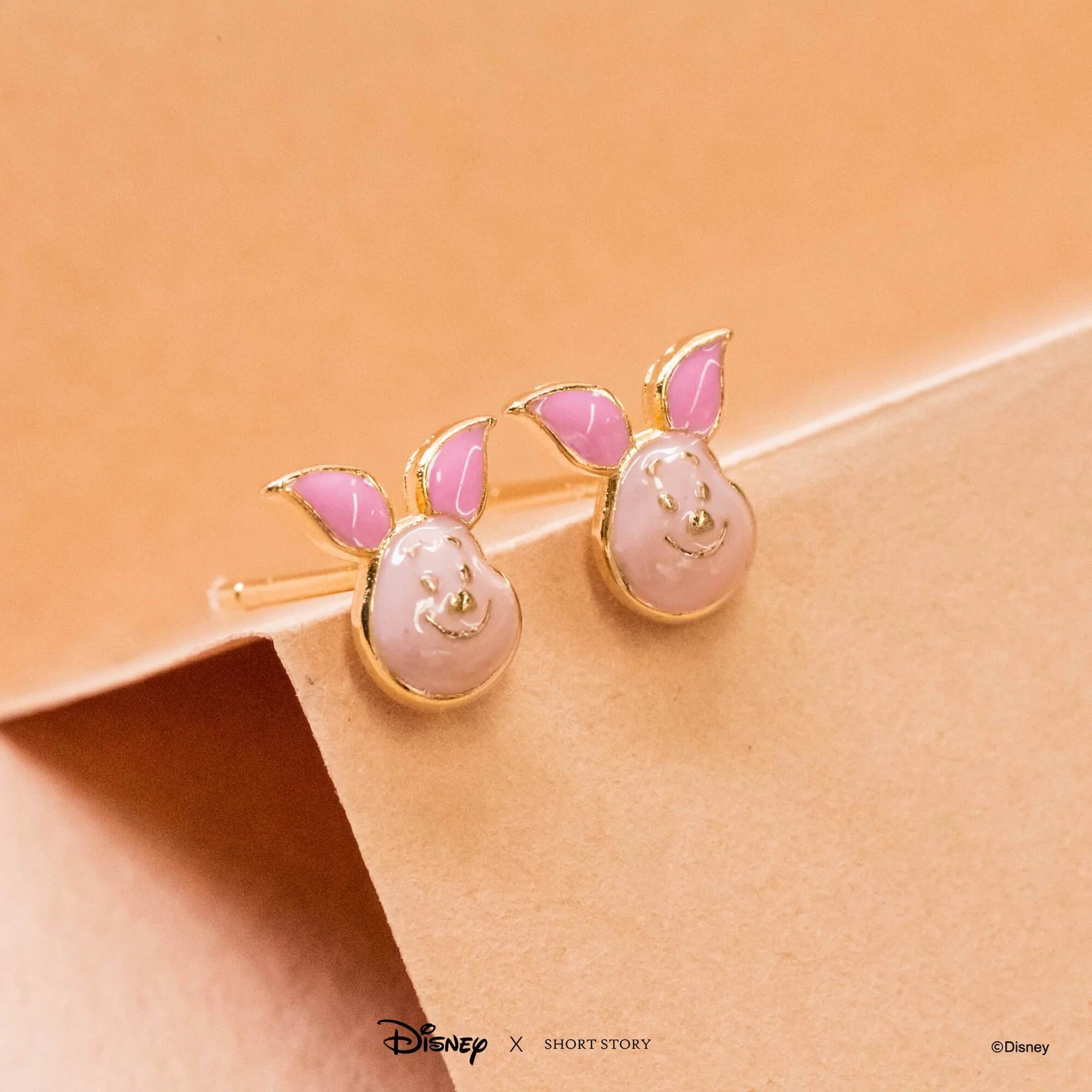 Short Story - Disney Earring Epoxy Piglet