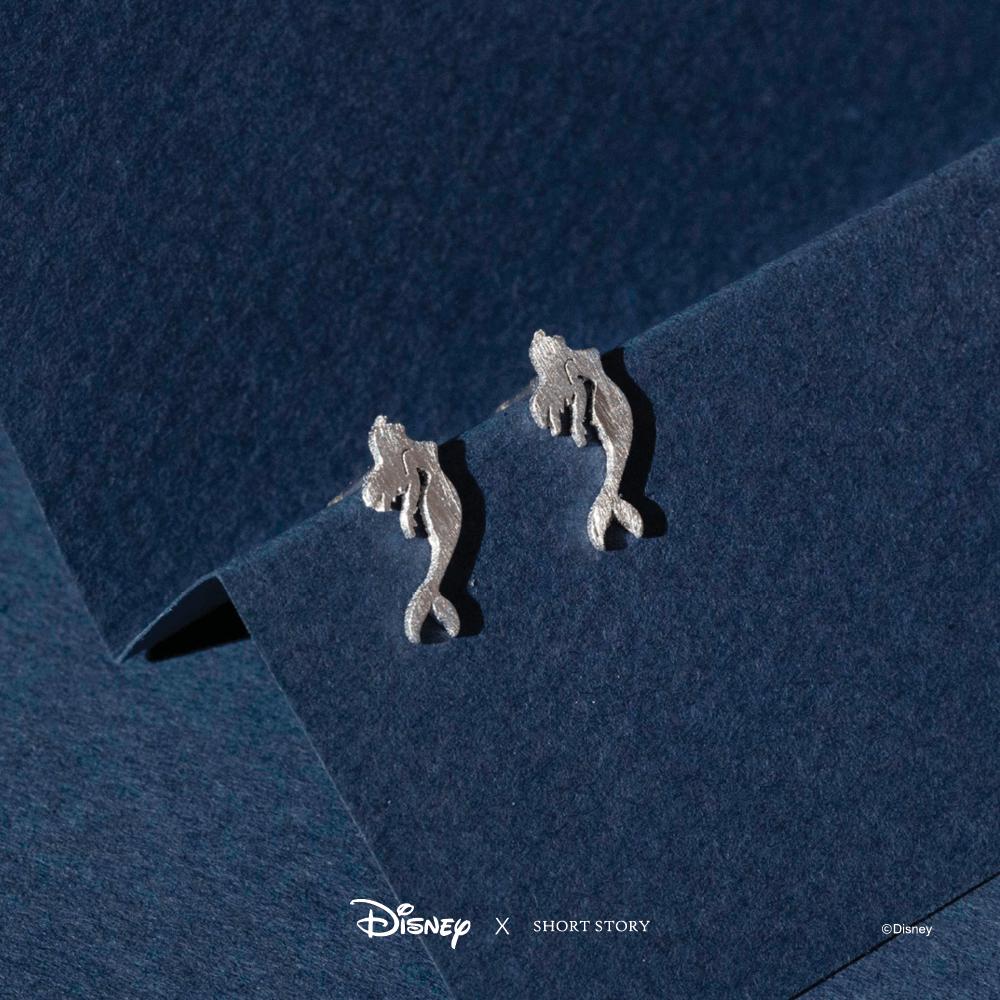 Short Story - Disney Earring Ariel Silver