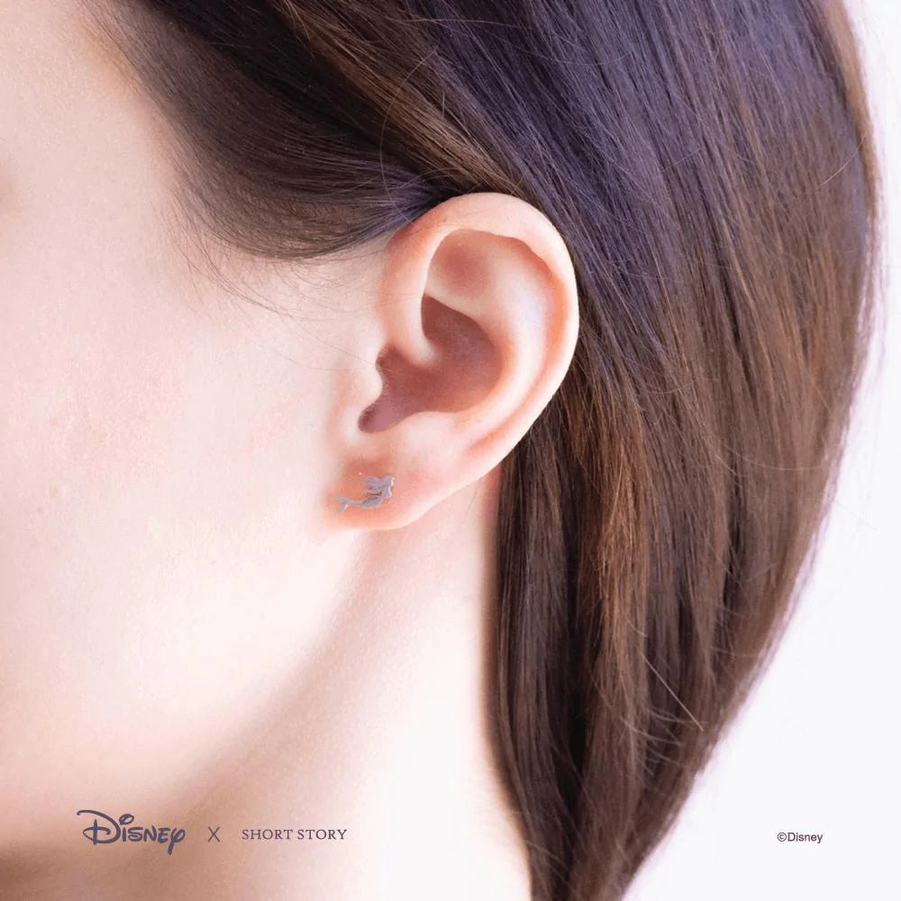 Short Story - Disney Earring Ariel Silver