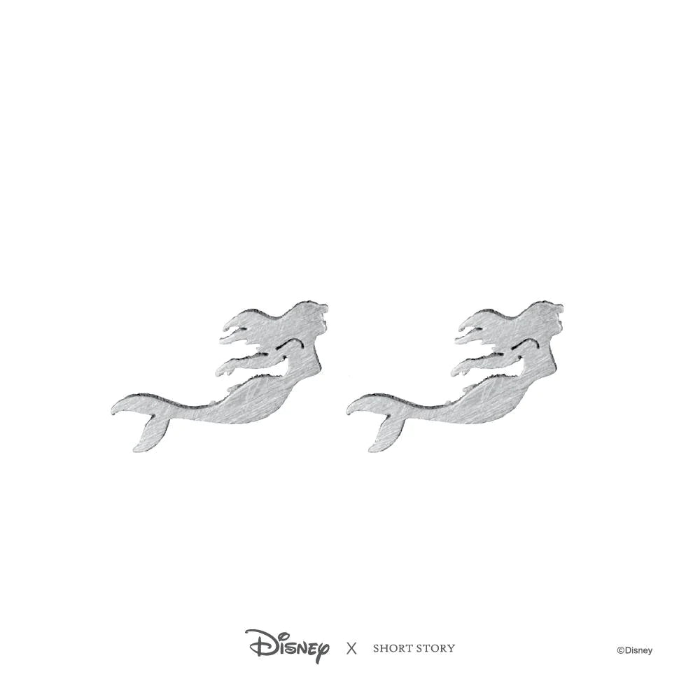 Short Story - Disney Earring Ariel Silver