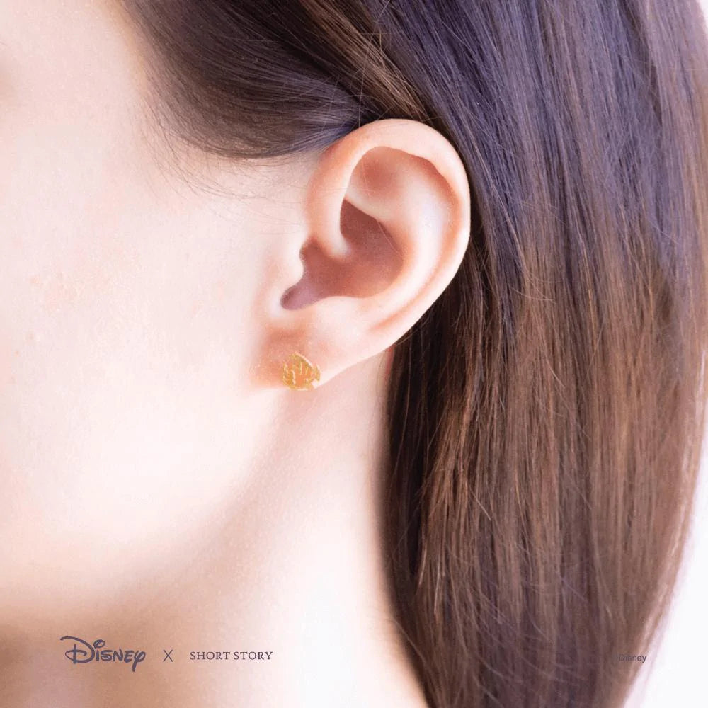 Short Story - Disney Earring Sebastian and Flounder Gold