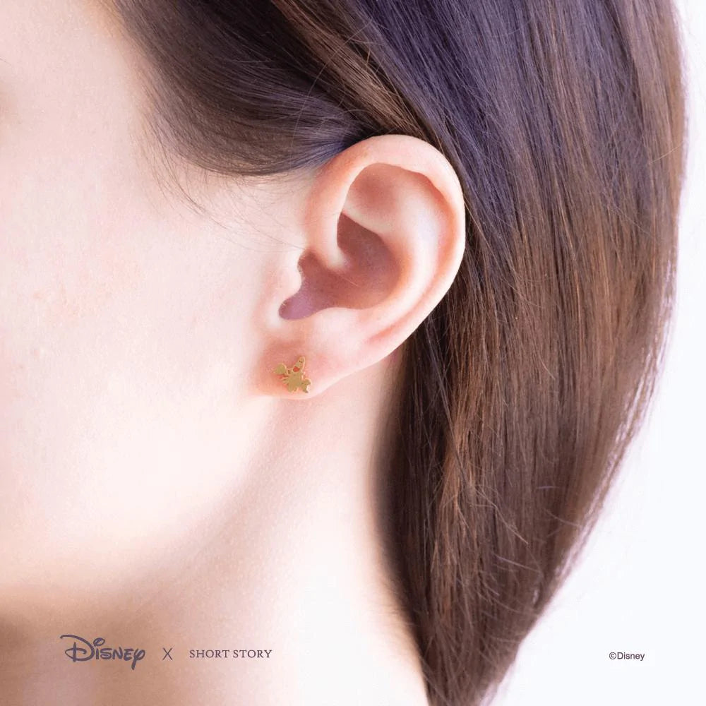 Short Story - Disney Earring Sebastian and Flounder Gold