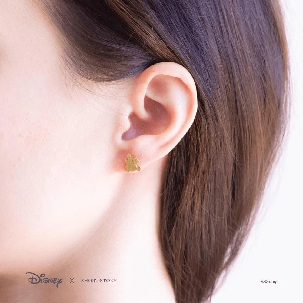 Short Story - Disney Earring Jaq and Gus Gold