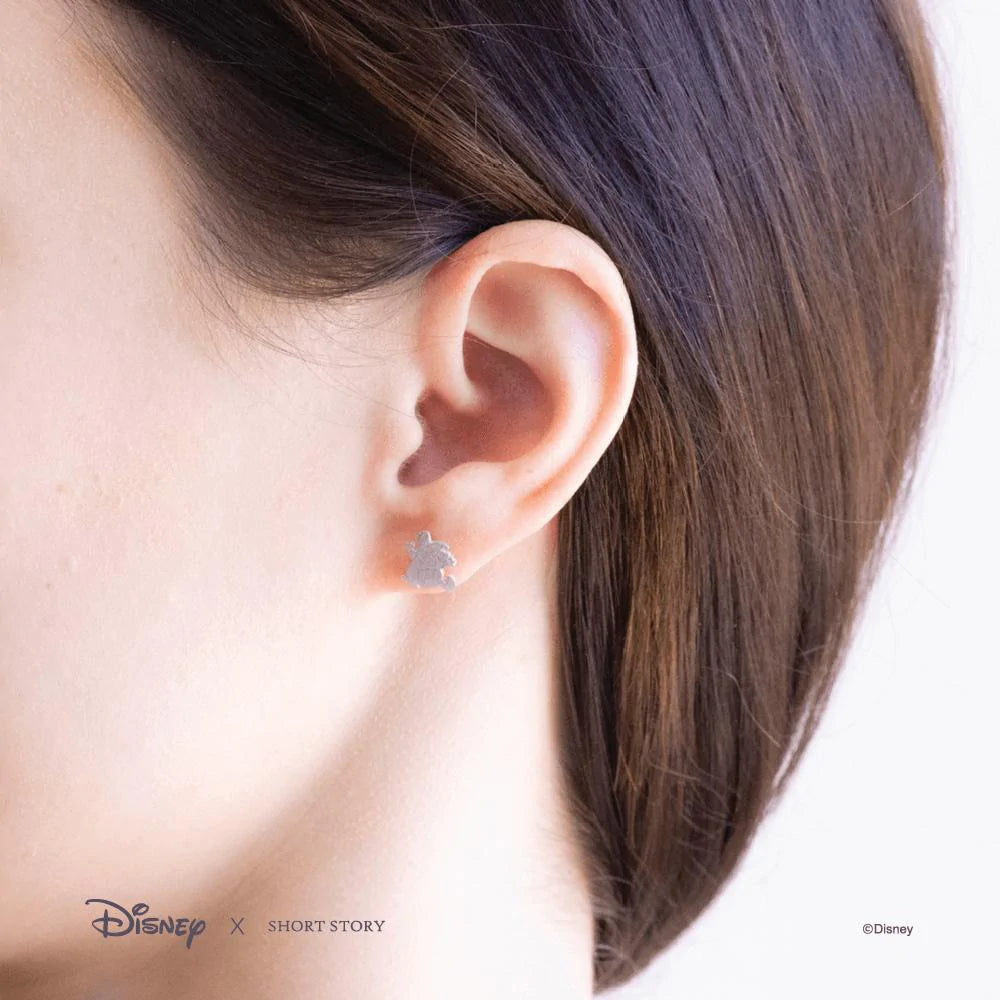 Short Story - Disney Earring Jaq and Gus Silver