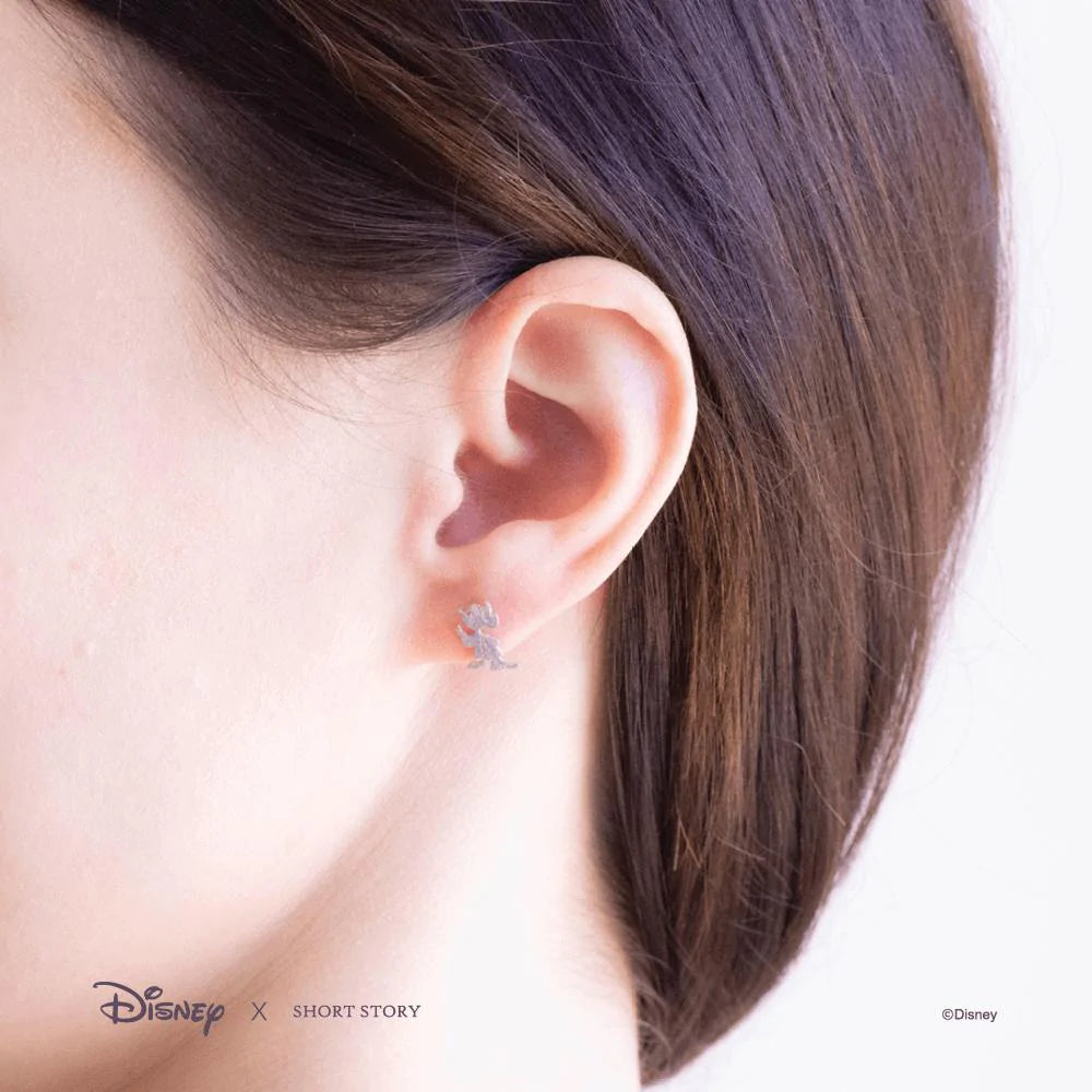 Short Story - Disney Earring Jaq and Gus Silver